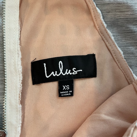 Luxe Love White and Nude Lace Dress - Picture 3 of 3